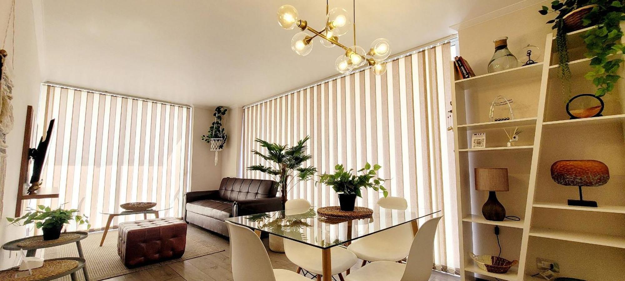 Exclusivos Departamentos. Vista Al Mar, Cocina, Lavadora, Terraza, Wifi, Tv Smart, Toallas Y Parking. Apartment
